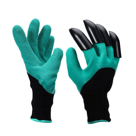 Digging Planting Waterproof Garden Gloves With Claws