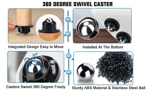 Swivel Wheels for Moving Furniture