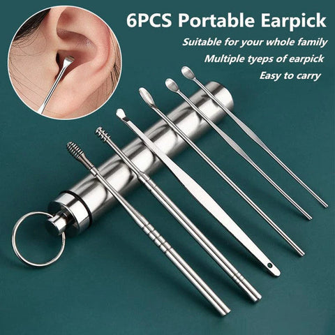 6pcs Ear Picking Tool For Children and Adult