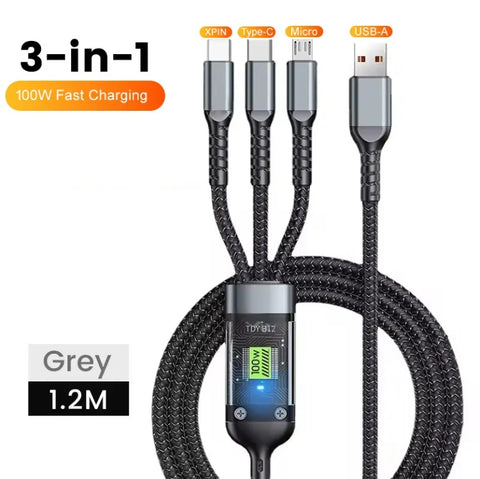 3 in 1 Charging Cable