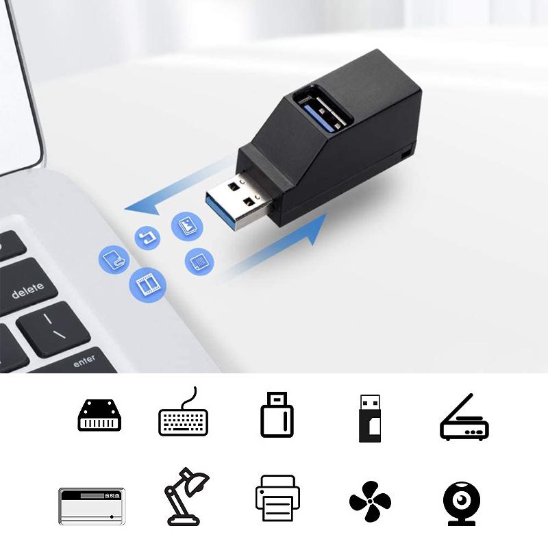 3-Port Tiny USB Hub – produckpk