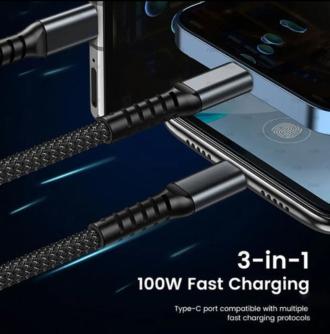 3 in 1 Charging Cable