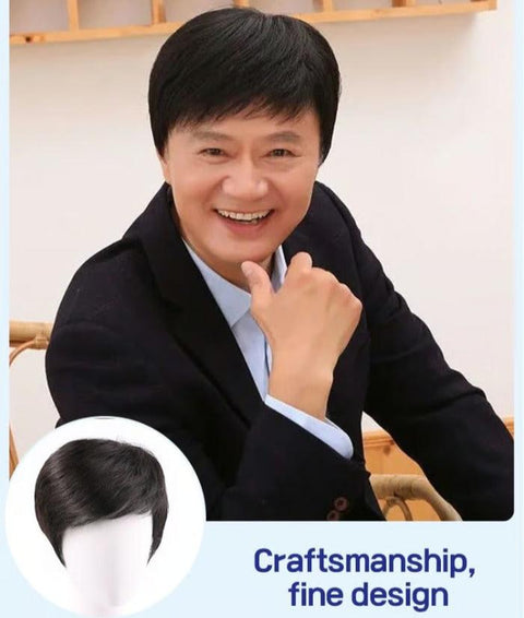 Wig For Medium-elderly Men's