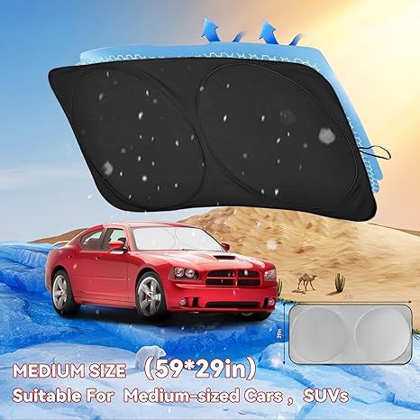 Sun protection Windshield curtain Interior