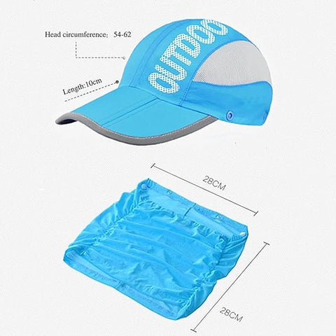 UNISEX SUN PROTECTION CAP MASK