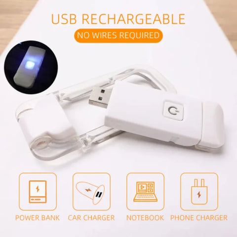 USB Rechargeable LED Book Reading Light