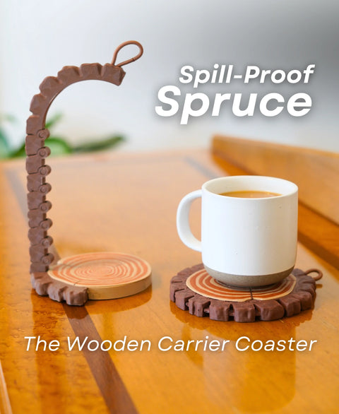 Spill Proof Spruce - Coffee Carrier