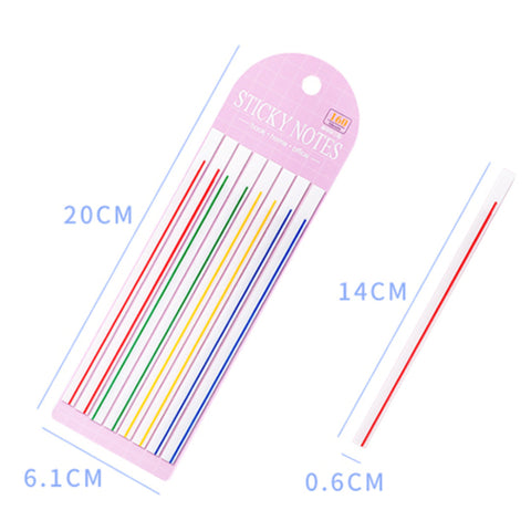 Transparent Sticky Page Markers Tabs Highlighter Strips