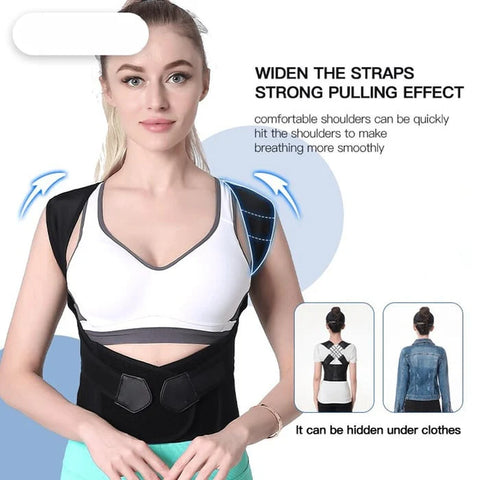 ADJUSTABLE BACK POSTURE BELT