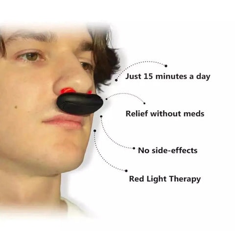 Portable Nose Massage Infrared Nasal Therapy Device